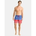 thumbnail image 2 of Way to Celebrate Men's & Big Men's Americana Swim Trunks, Sizes S-3XL, 2 of 4