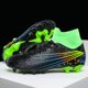 thumbnail image 3 of Zapatos de fútbol profesionales para hombres y mujeres, botas de entrenamiento de tobillo con picos largos, entrenamiento de hierba interior, partido ultraligero, venta al por mayor, 3 of 5