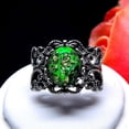 thumbnail image 2 of Filigree Green Fire Opal Statement Ring Women Ginger Lyne Collection, 2 of 5