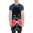 thumbnail image 4 of Cauagu Animal Bulldog French Aprons with Pockets,Waterproof Apron for Women,Kitchen Cooking Apron Adjustable Bib Aprons Chef Apron for Cooking,Drawing,Crafting, 4 of 8