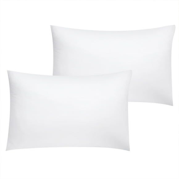 Funda de Almohada de Microfibra con Cierre de sobre Juego de 2 uxcell