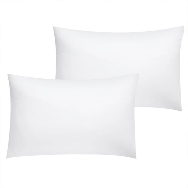 Funda de Almohada de Microfibra con Cierre de sobre Juego de 2 uxcell