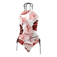 thumbnail image 4 of ibiyuan Plus Size Swimsuit Womens 2 Piece Bathing Suit Flowy Swim Tops with Boy Shorts 2026 Modest Swimwear Tie Dye Women Swimsuits,Pink, 4 of 4