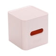 thumbnail image 1 of Caja de pañuelos, rollo de caja de almacenamiento de papel, organizador, servilletero de moda, soporte para pañuelos faciales para Bar, hogar, Hotel, Rosa Sunnimix dispensador de papel, 1 of 8