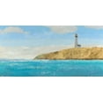 thumbnail image 2 of Wiens, James 18x11 White Modern Wood Framed Museum Art Print Titled - Lighthouse Seascape II Crop II, 2 of 4