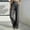 8# Dark Gray, variant on Dress Pants Women High Waisted Wide Leg Casual Stripe Trousers Breathable Stretch Business Dressy Office Pinstripe Slacks L