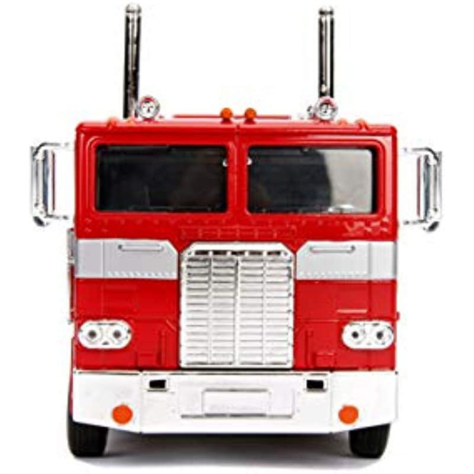 Transformers G1 Optimus Prime Truck with Robot on Chassis Die-cast Car
