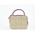 thumbnail image 2 of COACH Women's Lunar New Year Rabbit Carriage Signature Crossbody Handbag, Light Khaki Multi, 2 of 5