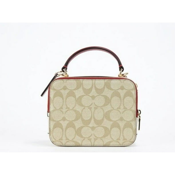 【COACH】Lunar New Year Box Crossbody In With Rabbit Coach Lunar New Year Box Crossbody In Signature Canvas With