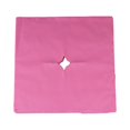 thumbnail image 1 of Vogacara 100 piezas Toalla de un solo Funda de almohada para tumbarse Agujeros no tejidos de un solo Almohadilla de superposición facial masajeadores Rosa roja Agujero cuadrado Vogacara CE014891-03, 1 of 5