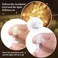 thumbnail image 2 of AVEKI 100pcs Warm White Flash Balloon Light with Loop for Hanging,Mini Ball Lights Led Drinks Lights Round Tiny Light for Paper Lanterns Balloons Birthday Party Event Wedding Decoration A0514, 2 of 6