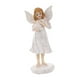 thumbnail image 3 of Estatua de ángel de resina para decoración de escritorio, arte, artesanía, escultura, figura de ángel para regalo de cumpleaños, hogar, sala de estar, 3 of 9