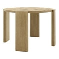 thumbnail image 3 of Furniture of America Hallond Solid Wood 5-Piece Round Dining Set in Oak, 3 of 13