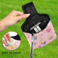 thumbnail image 4 of Haosy Cupcakes and Birthday Candles Golf Mallet Putter Cover Strong Magnetic Leather Golf Club Headcover Closure, 4 of 7