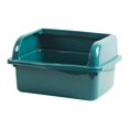 thumbnail image 3 of Caja de arena para gatos grande semicerrada con barra alta antisalpicaduras casa para gatos jaula para gatos abierta, 3 of 3