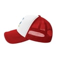 thumbnail image 3 of World Down Syndrome Day Awareness T21 Teacher Trucker Hats Red One Size Adjustable Snapback Hat, 3 of 5