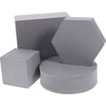 thumbnail image 1 of Shisuyan 4pcs Geometric Cube Photo Props Foam Photography Background Props for Jewelry Cosmetics, 1 of 8