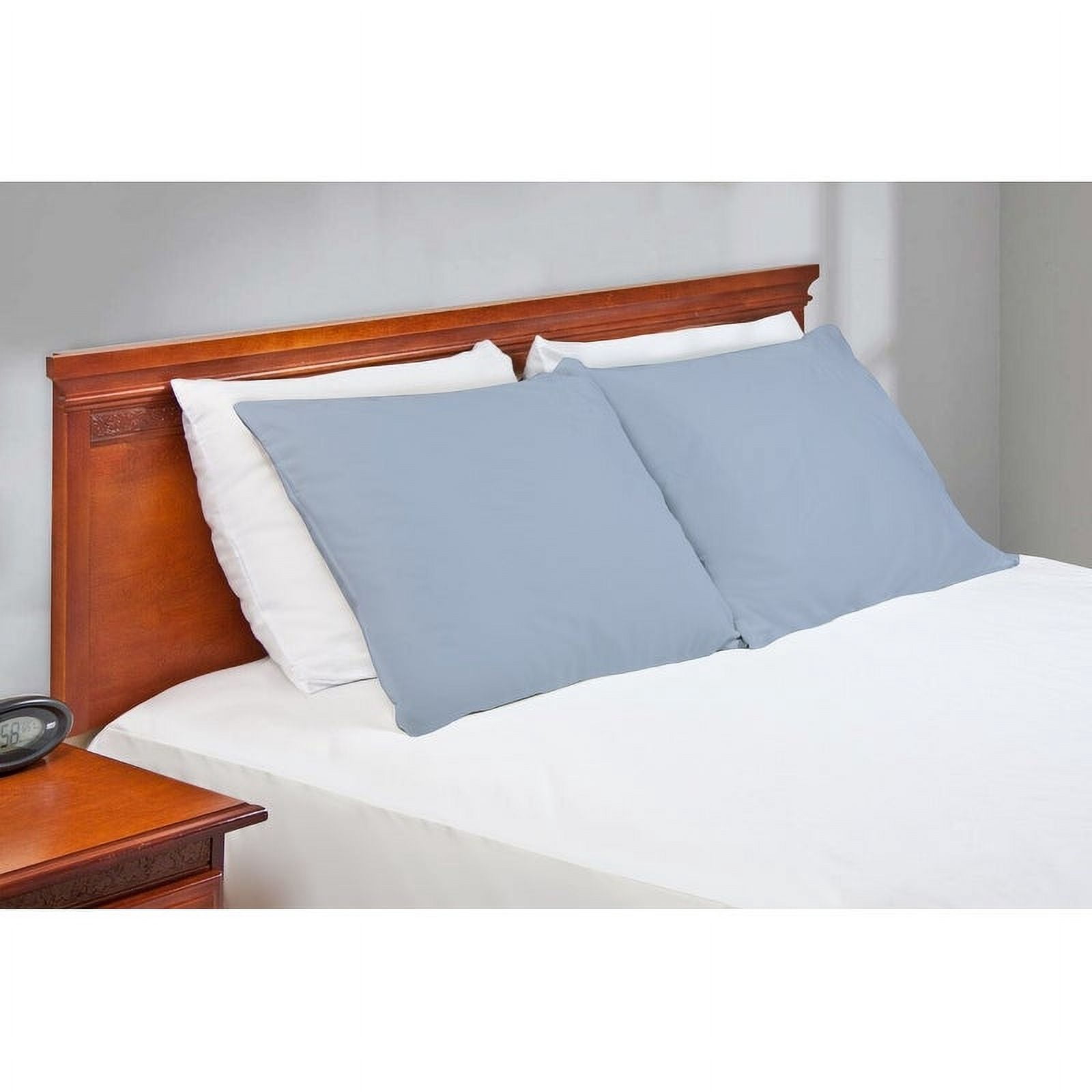 A1HC 100% Organic Cotton Pillowcase, 300 Thread Count, 2-Piece GOTS Certified , Fair Trade Certified, Soft & Silky Sateen Weave