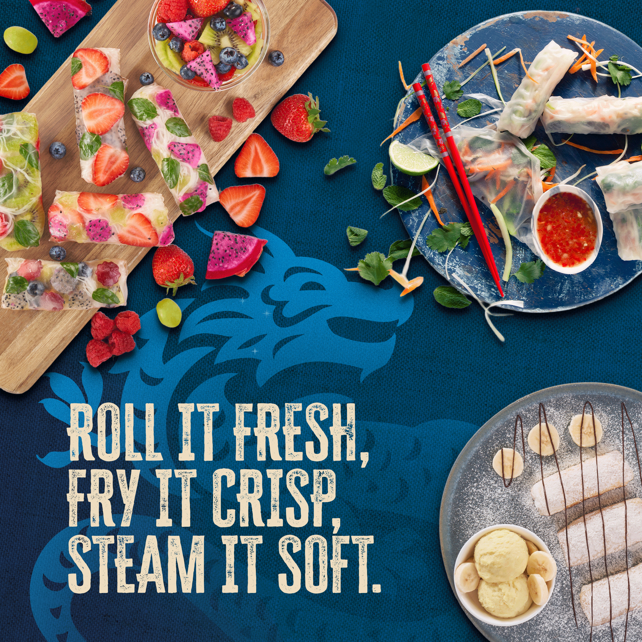 Blue Dragon Spring Roll Wrappers, 4.7 oz