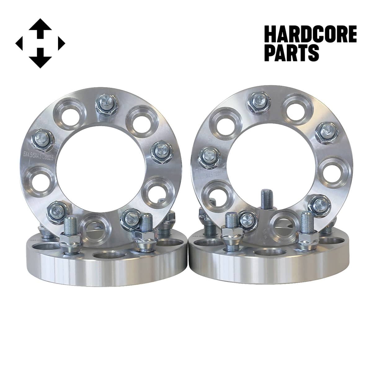 4 QTY Wheel Spacers Adapters 1 Fits All 5x4 5 Vehicle To 5x4 5 Wheel 4-qty-wheel-spacers-adapters-1-fits-all-5x4-5-vehicle-to-5x4-5-wheel