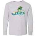 thumbnail image 3 of Inktastic San Juan Puerto Rico Long Sleeve Youth T-Shirt, 3 of 5