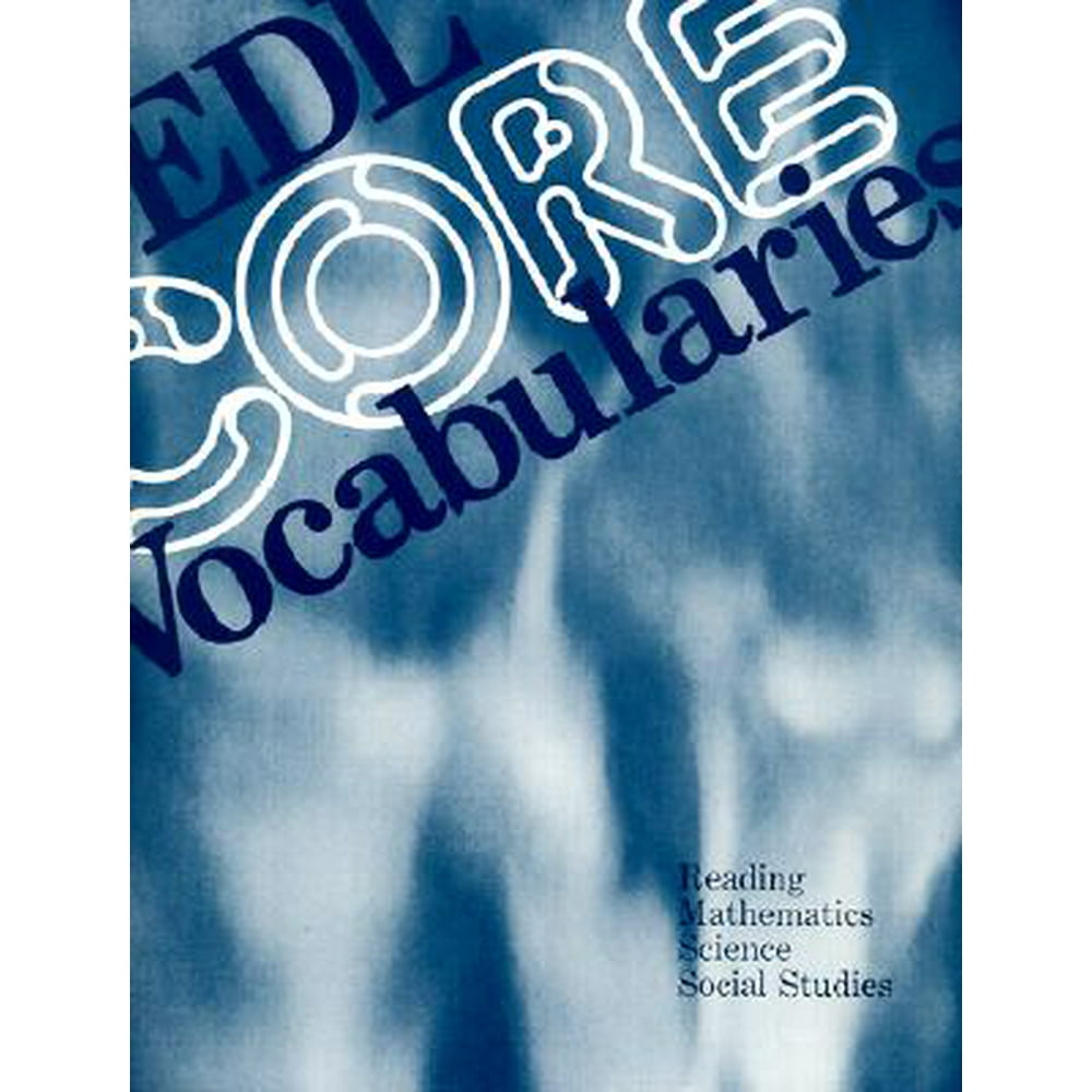 SteckVaughn Edl Core Vocabulary Student Workbook
