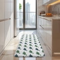 thumbnail image 4 of Green Blue Dinosaurs Pattern Kitchen Rug Mat,Kitchen Runner Rugs Non Skid Washable,Decorative Kitchen Floor Mats for Kitchen,Sink,Laundry,17"x47.2", 4 of 7