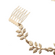 thumbnail image 3 of Diosa griega Diadema Mangas de brazo Conjunto de joyería nupcial Corona de hoja de laurel romano Adepaton CPB-DE-LYY953, 3 of 5