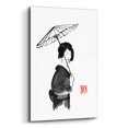 thumbnail image 2 of Epic Art 'Geisha Umbrella' by Pechane, Acrylic Glass Wall Art, 16"x24", 2 of 8