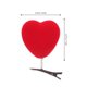 thumbnail image 2 of 10pcs Adorable Loving Heart Hair Clip Hair Pin Bobby Pin Hair Barrette for Kids Girls (Red), 2 of 2
