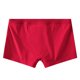 thumbnail image 4 of Ceisia Men's Solid Color Knitted Cotton Boxer Briefs, U-Shaped Pouch High Elasticity Breathable Underwear for Men Red M Gifts, 4 of 6