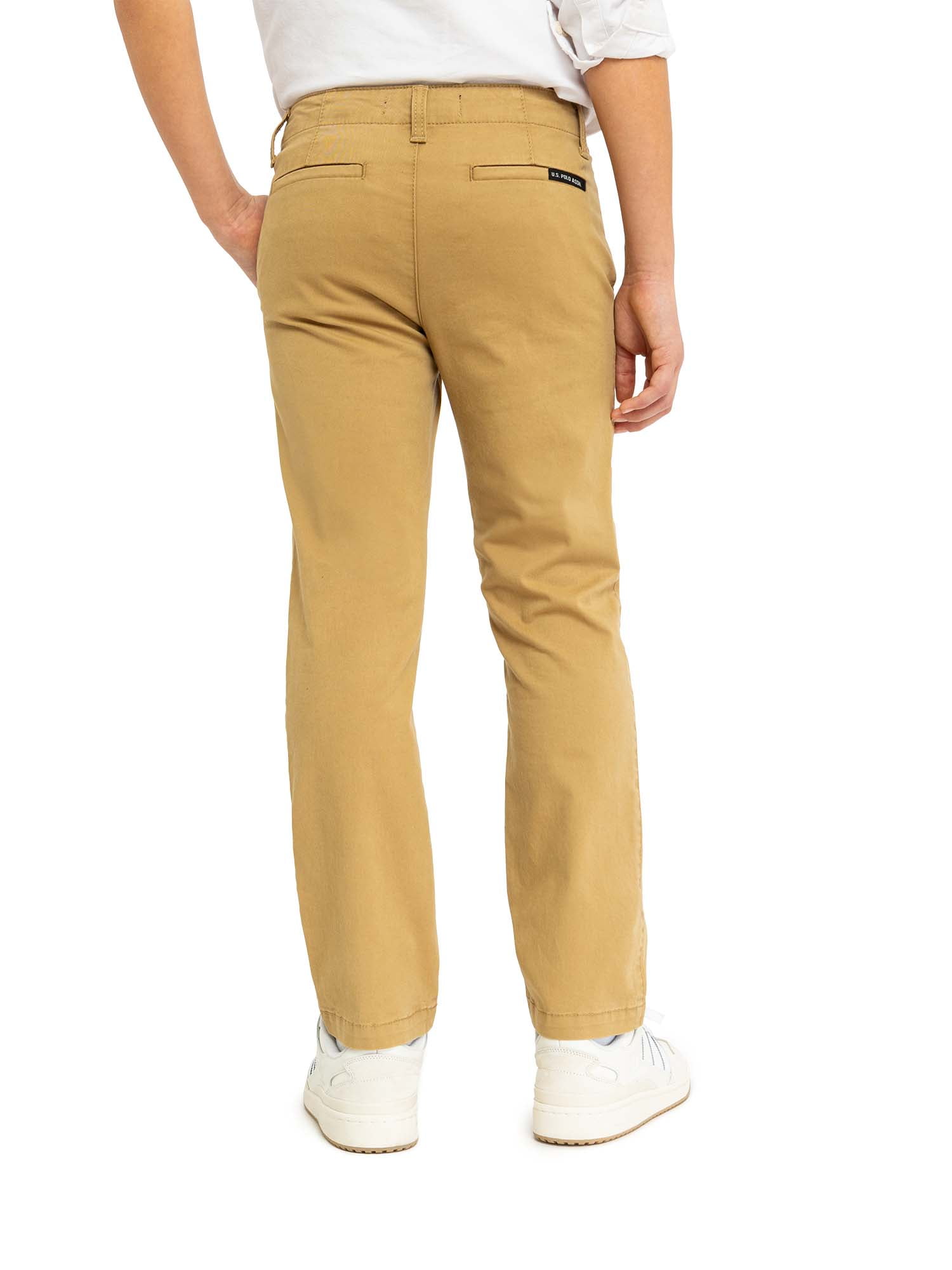 U.S. Polo Assn. Boys Lived in Chino Pant, Sizes 4-18