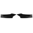 thumbnail image 1 of Pair of Front Bumper Lip Spoiler Reduce Wind Resistance Bumper Corner Splitter for 5 Series F10 F11 M Sport 2010 to 2016 Glossy Black, 1 of 5