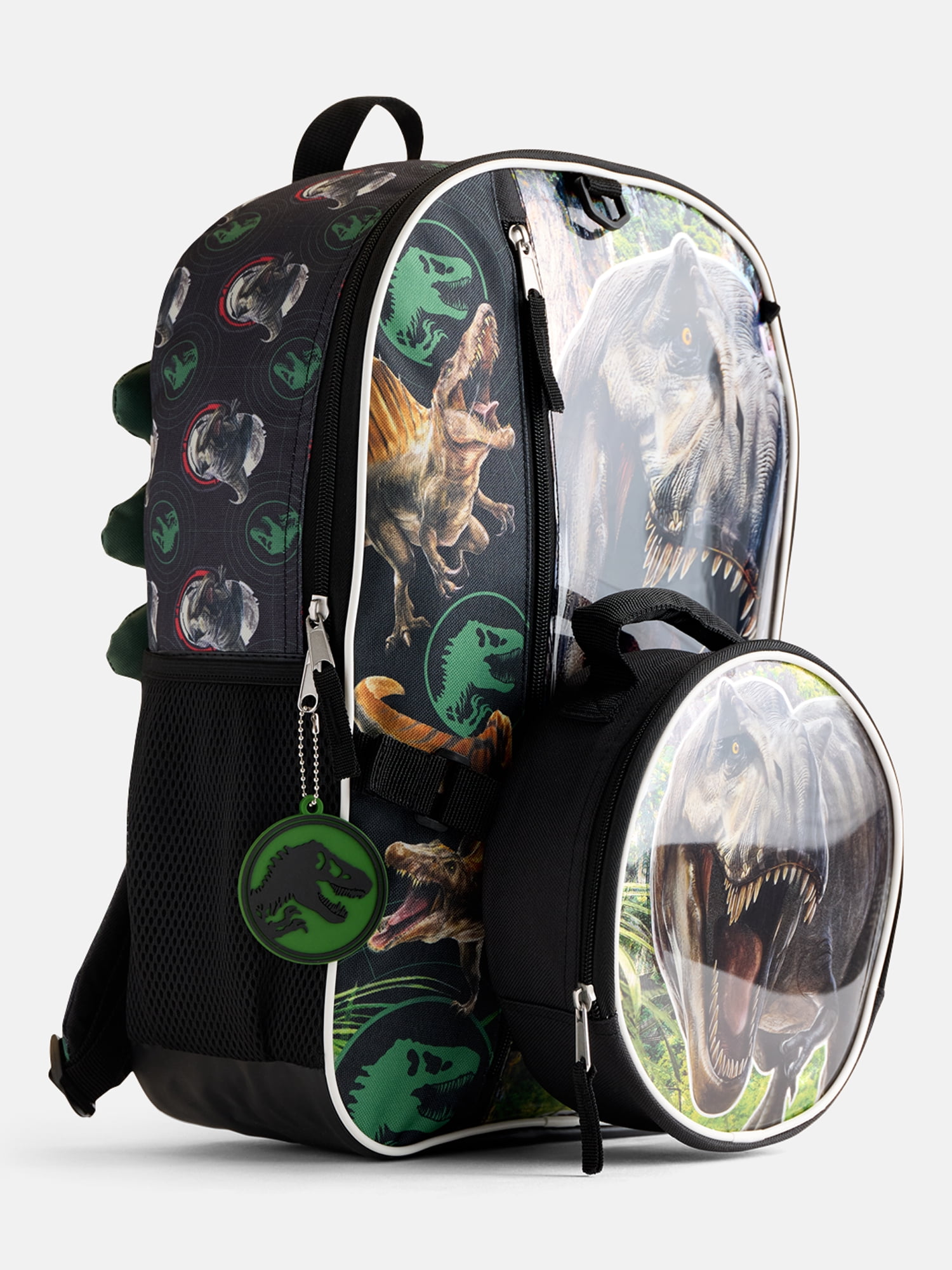 Universal Studios Jurassic World Boys Backpack Set with Lunch Bag, 6 Piece