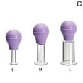 thumbnail image 1 of 3 Cups Anti-Cellulite Facial Massage Cupping Set Glass Silicone For Face NE, 1 of 7