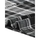 thumbnail image 5 of Vestido a media pierna sin mangas con decoración de botones a cuadros para mujer Negro M, 5 of 5