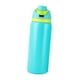thumbnail image 4 of Botella de agua de acero inoxidable con aislamiento, deportiva, 1000 ml, para bebidas frías y calientes, a prueba de fugas, para oficina y coche. verde, 4 of 8