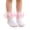 BK37_Pink, variant on Lumtrix Girls Ruffle Socks Double Lace Frilly Dress Socks Cute Pearl Trim Sock 6M-10Y Black XL