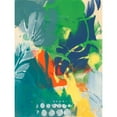 thumbnail image 3 of Combs, Joyce 15x18 Black Modern Framed Museum Art Print Titled - Tropical Graphics II, 3 of 5
