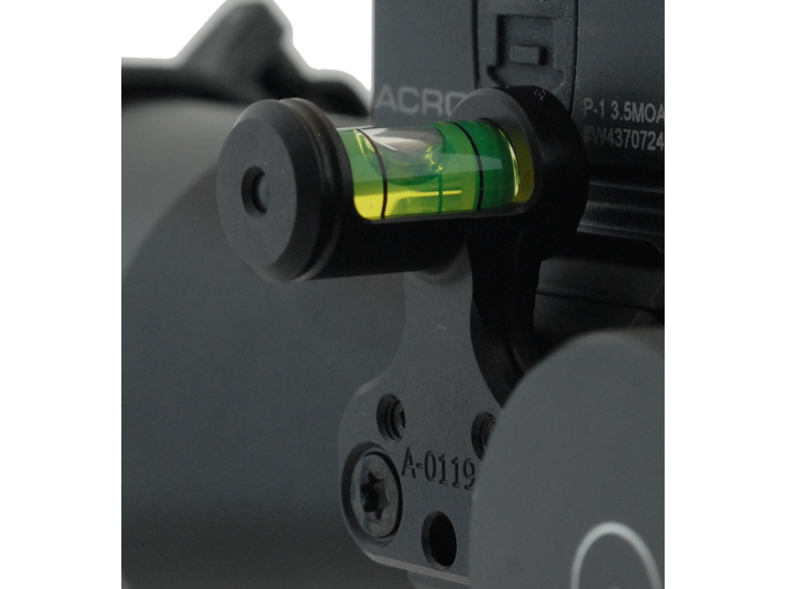 Spuhr External Bubble Level Assembly with Screws, Precision Leveling Scope Accessory (A-0119)