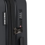 SWISSGEAR Stride Hardside Carry-On Spinner, Black