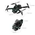 thumbnail image 5 of Mini Drone with Camera, Unmanned Aerial Vehicle with High Endurances High-definition Aerial Photography Brushless Quadcopter Obstacle Avoidance Remote Control Drone, 5 of 9