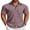 Dark Red, variant on COOFANDY Mens Short Sleeve Button Down Shirts Summer Family Beach Outfits