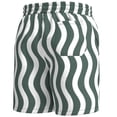 thumbnail image 2 of Traje de Baño OP Para Hombre Estampado Rayas Verde Talla CH, 2 of 4