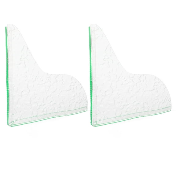 Masteelf 2pcs Bathroom Shower Bathtub Splash Guard Shower Corner Guards Bath Splash Guards