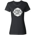 thumbnail image 3 of Inktastic Proud Firefighter Aunt WHT Women's T-Shirt, 3 of 5