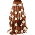 thumbnail image 1 of Bandeau à Franges Marguerite Tournesol Boho pour Femmes Accessoire de Coiffure, 1 of 6