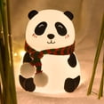 thumbnail image 1 of paquete de luz nocturna para niños, regalos de panda para mujeres, lámpara LED de silicona, recargable por USB, sensor táctil, luz nocturna portátil para bebés para guardería, luz nocturna mig, 1 of 5