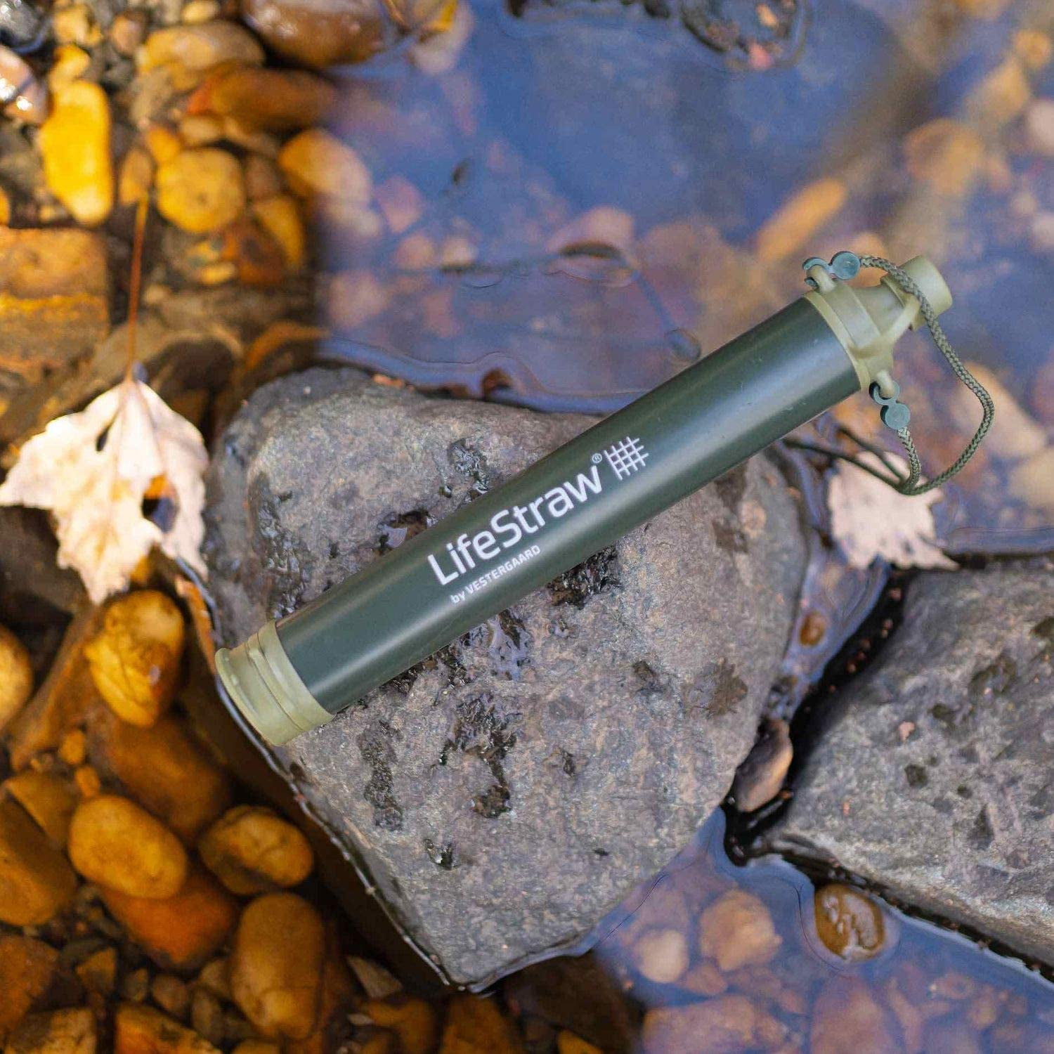 LifeStraw Personal Water Filter for Hiking, Camping, Travel, and Emerg - Clean  Water Mill