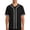 Mens T Shirts Note Color, variant on Baseball Shirts for Men Quick-Drying Short Sleeve Button-Down V Neck Tshirts Shirt Mens Casual Color Block Breathable Athletic Workout Tees Tops